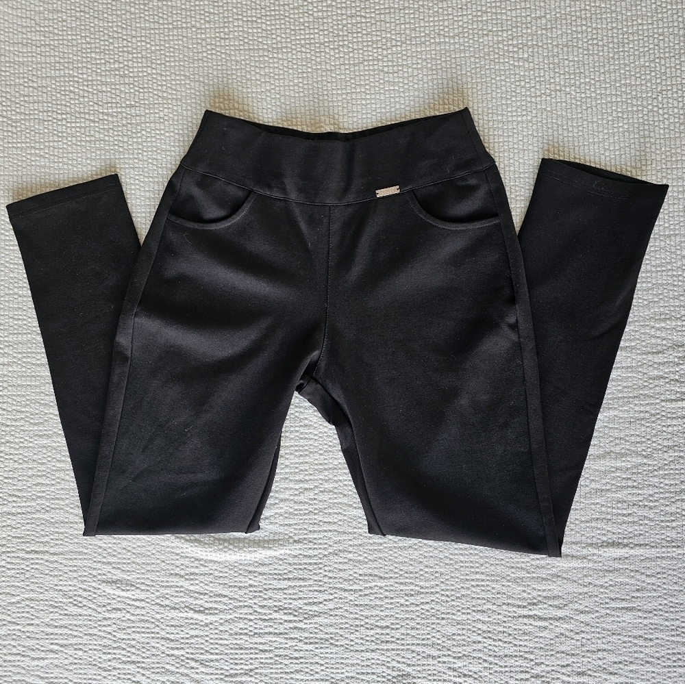 neezeelee Dress Pants Comfort Stretch Slim Fit Skinny High Waist Pants size 6